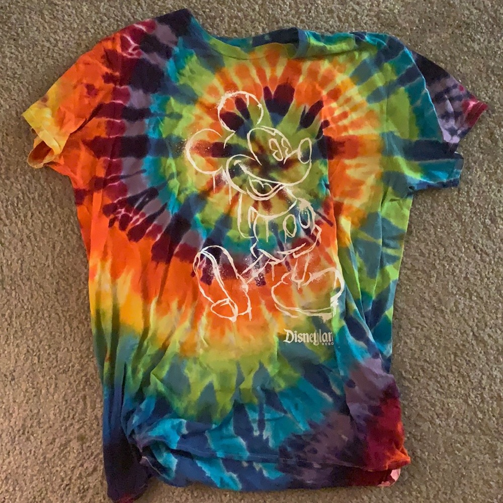 Micky Mouse Tie Dye Tee